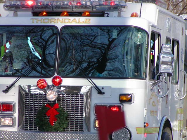 Rescue 38 at Santa Detail  2005